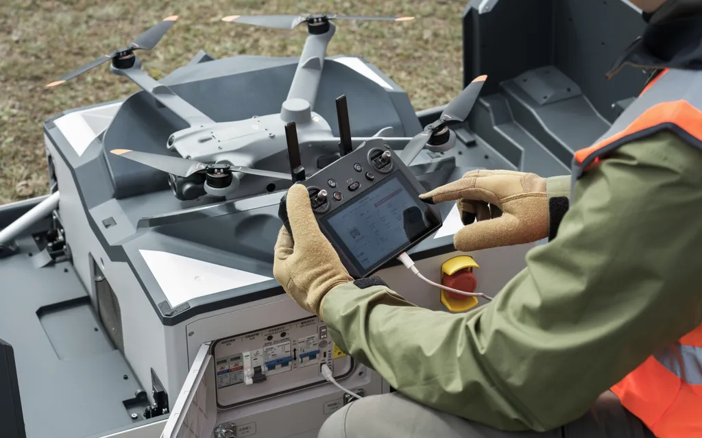 Automated drone solution for mining operations